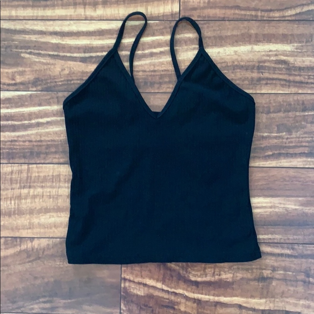 SHEIN Cropped top black